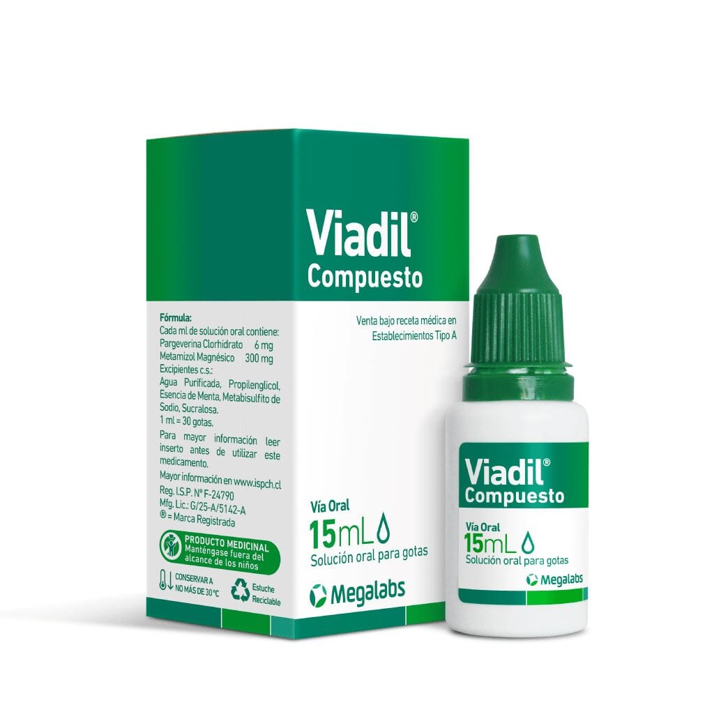 Viadil Compuesto Gotas x 15 mL Farmex-Fonasa-Persistente